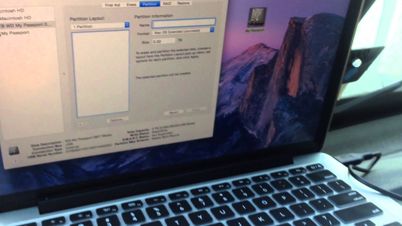 wd passport for mac clean files